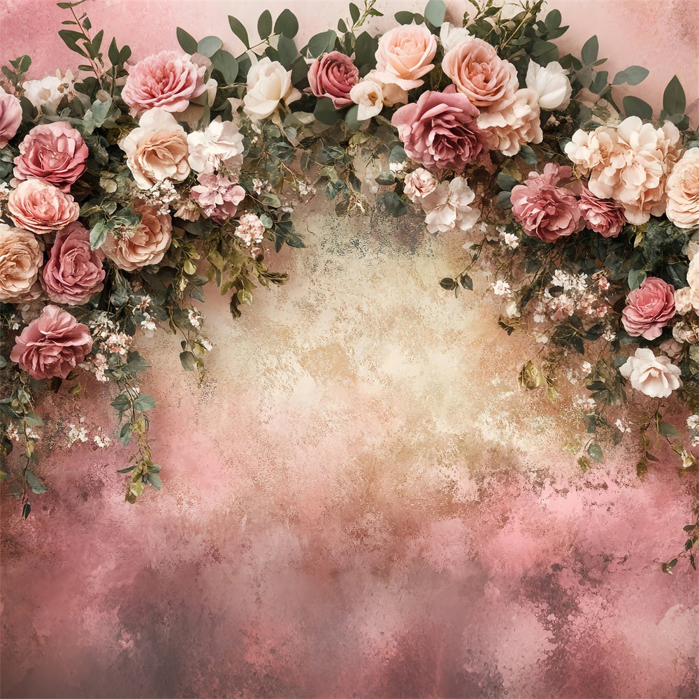 Fotohintergrund Vintage Floral Wanddekor Hintergrund BRP11-562