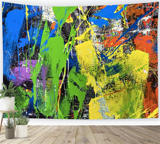 Graffiti Fotokulissen Bunte Splash Art Backdrop BRP12-112