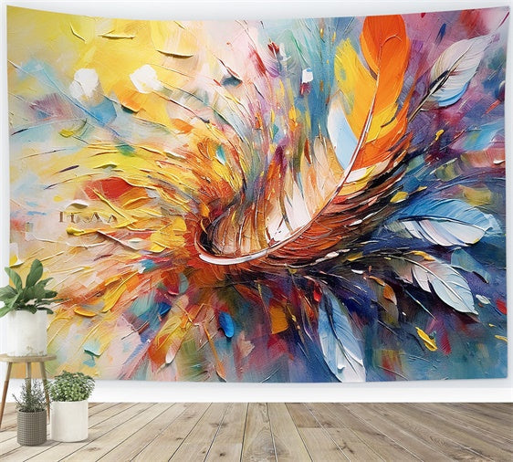 Graffiti-Hintergrund Energetisch Abstrakt Feder Design Hintergrund BRP12-116