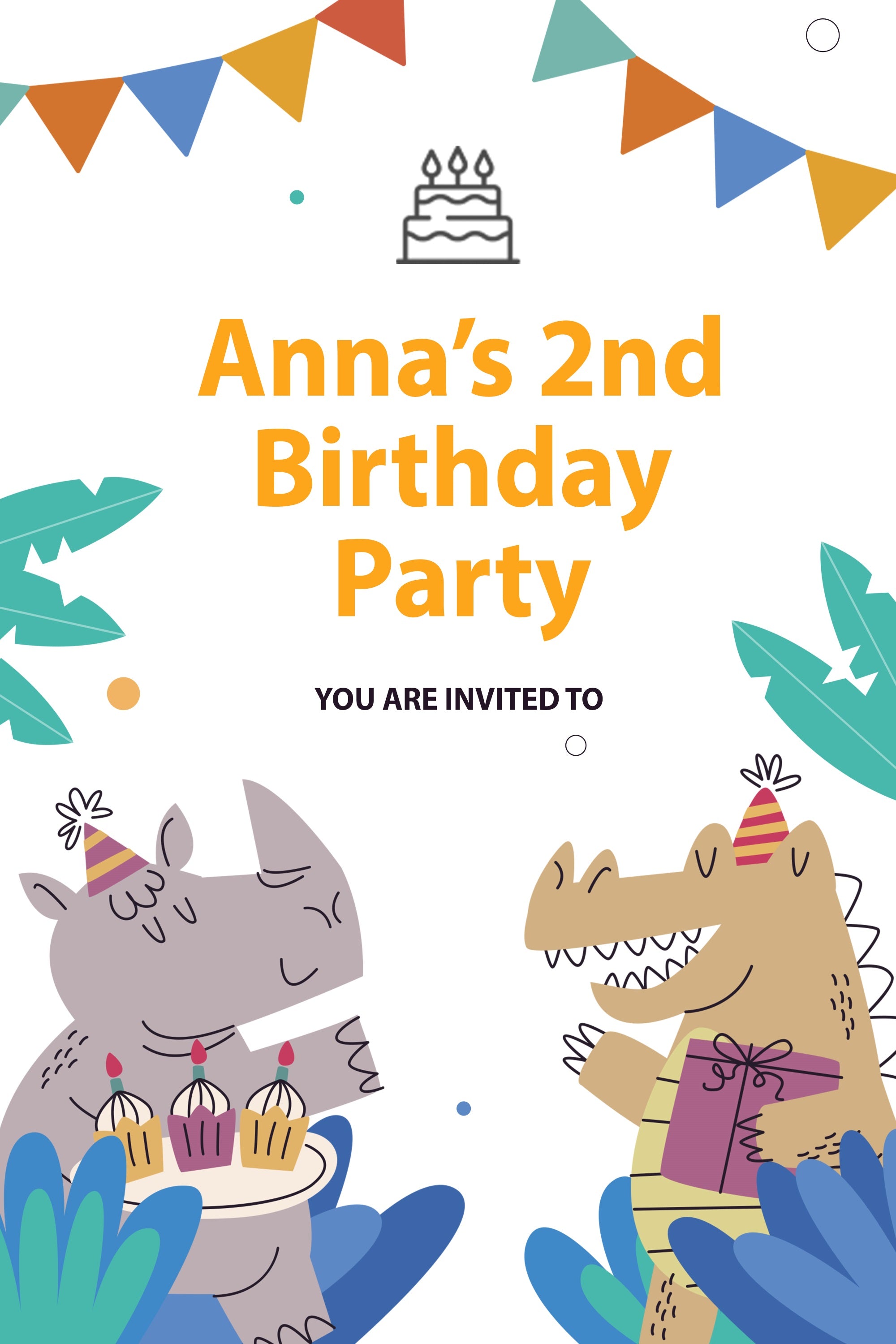 Personalisierte Backdrop Geburtstag 2. Tier Thema Backdrop BRP2-154