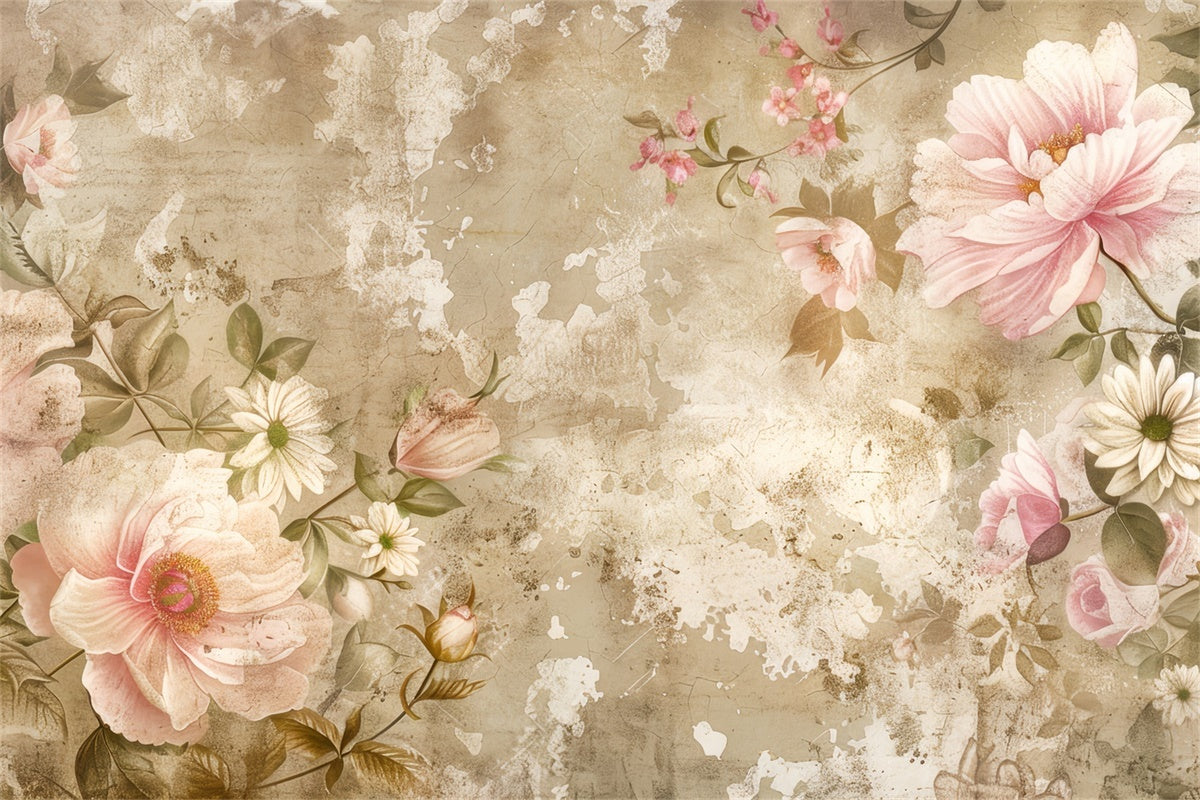 Blume Fotohintergrund Zeitlos Vintage Rose Fotohintergrund BRP2-71
