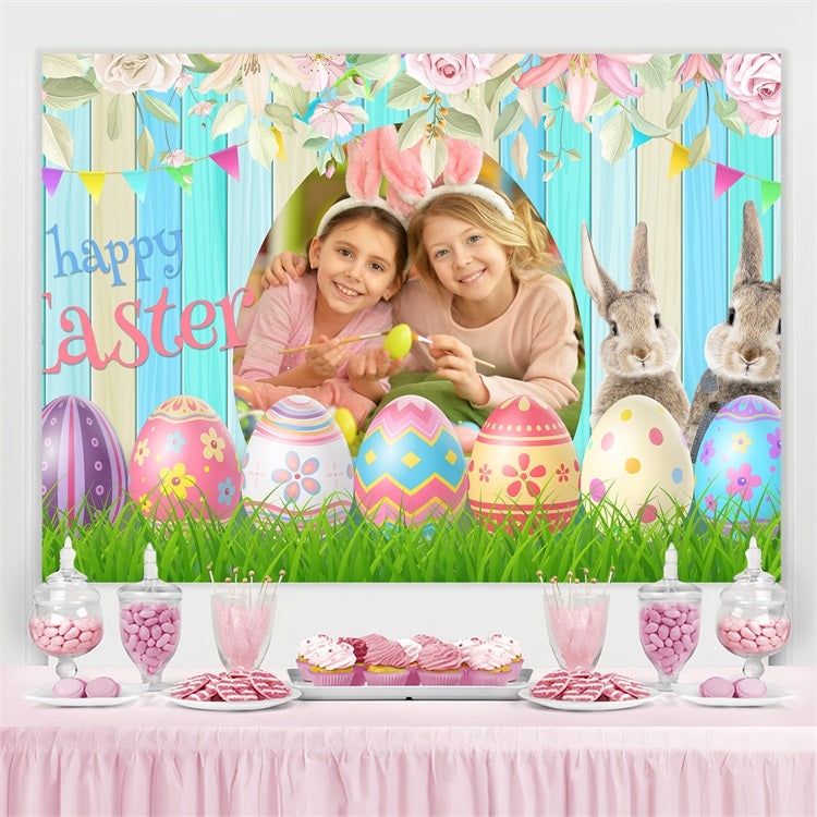 Backdrop Ostern Adorable Egg Hunt Personalisierte Backdrop BRP3-182