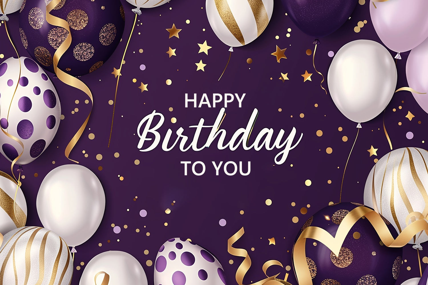 Custom Made Birthday Backdrops Elegante Ballons Glam Backdrop BRP3-67