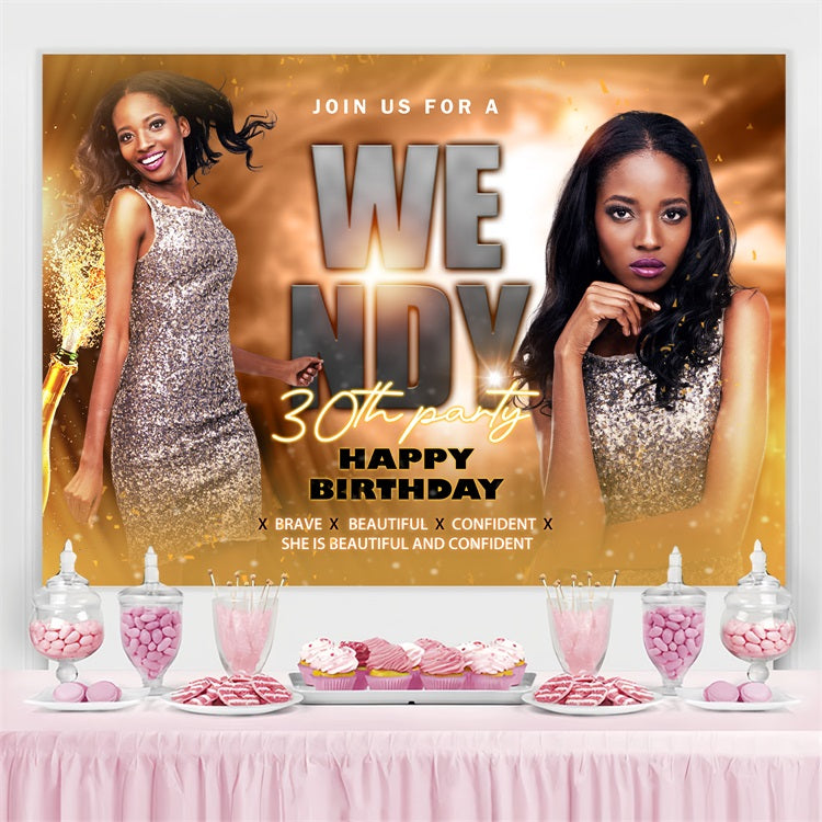 Geburtstag Backdrop Cartoon Grandma Hug Personalisierte Backdrop CSH4-51