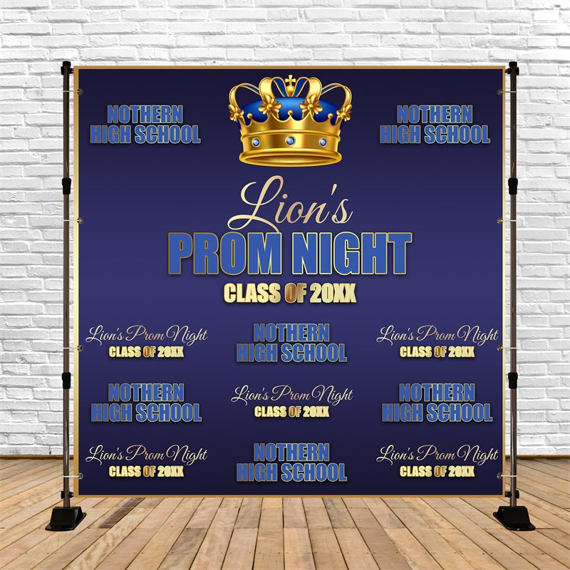 Abschlussball Backdrops Northern High School Repeat Custom Party Graduation Backdrop BRP5-210