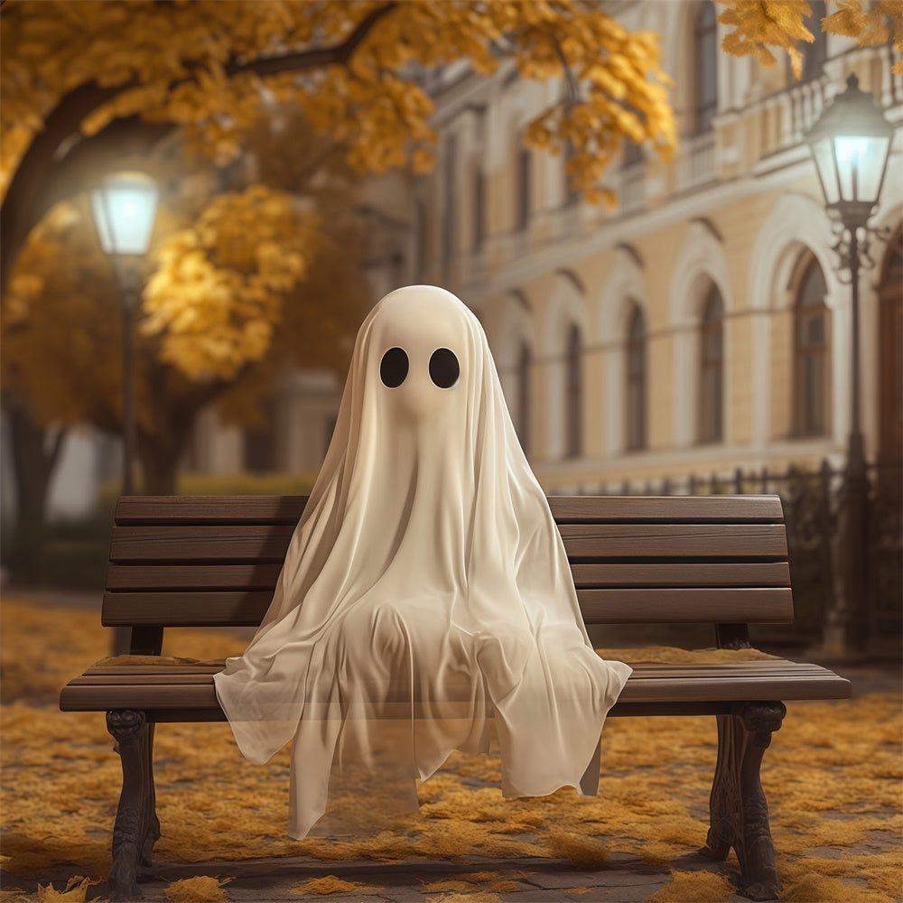 Halloween Bild Hintergrund Gespenst Herbst Bank Hintergrund BRP57-107