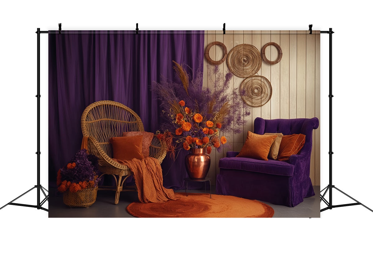 Herbst Fotokulissen Harvest Charm Lounge Backdrop BRP57-186