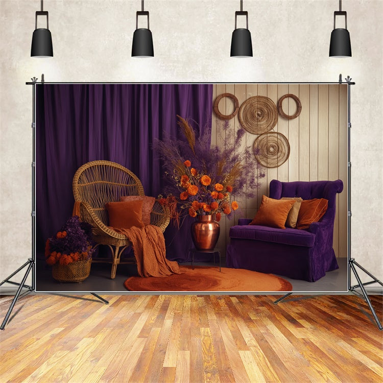 Herbst Fotokulissen Harvest Charm Lounge Backdrop BRP57-186