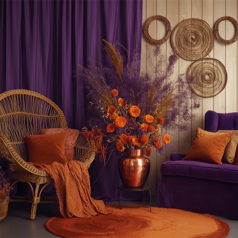 Herbst Fotokulissen Harvest Charm Lounge Backdrop BRP57-186