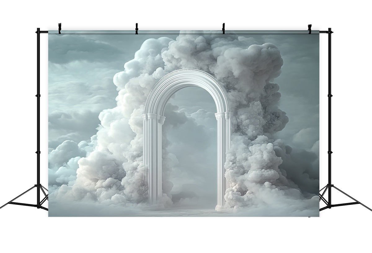 Wolken Backdrop Fotografie Wolkenfestung Bogen Fotohintergrund BRP57-217