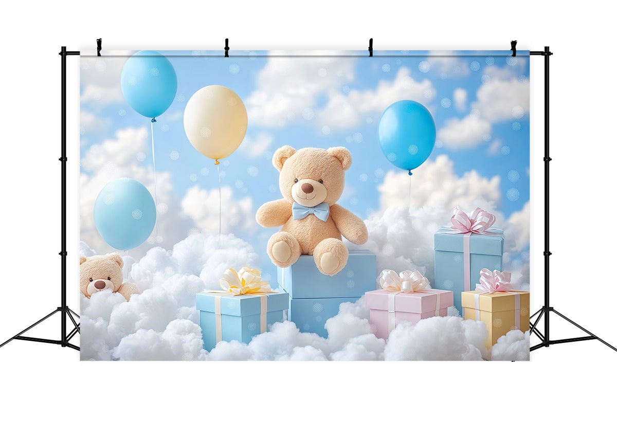 Wolke Fotografie Backdrop Himmel Geschenk Feier Fotohintergrund BRP57-221