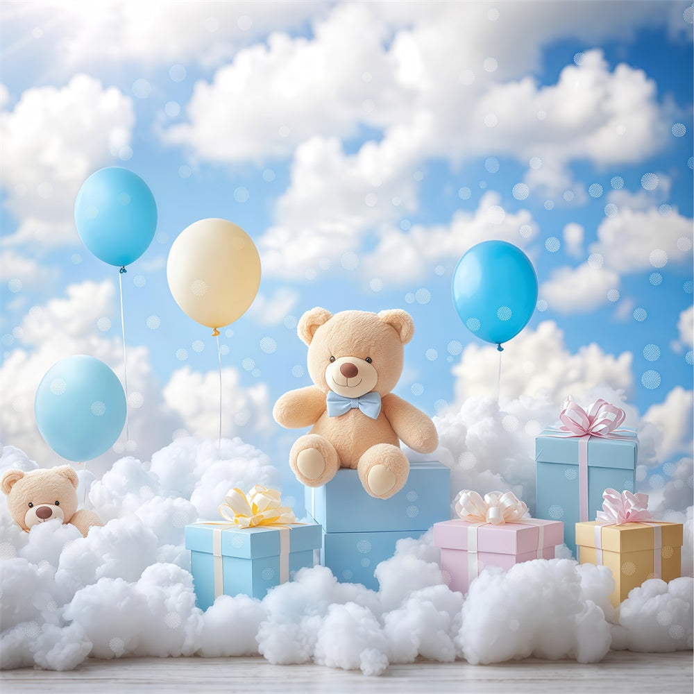 Wolke Fotografie Backdrop Himmel Geschenk Feier Fotohintergrund BRP57-221