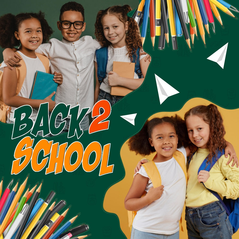 Back To School Fotokulisse Bleistift Party Individuelles Backdrop BRP6-39
