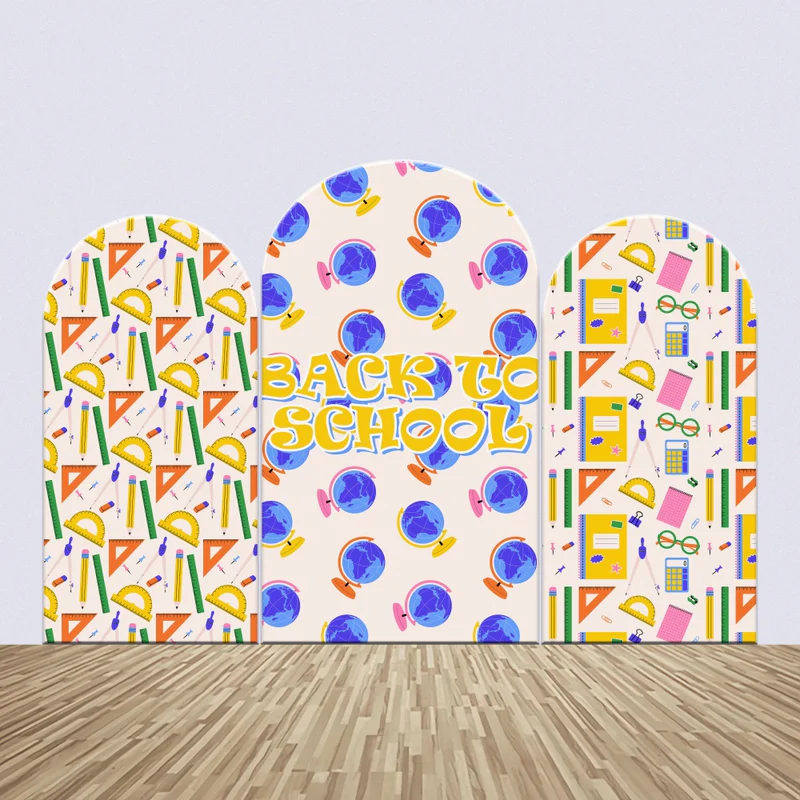Back To School Backdrops Vintage Schreibwaren Bogen Backdrop Kit BRP6-41