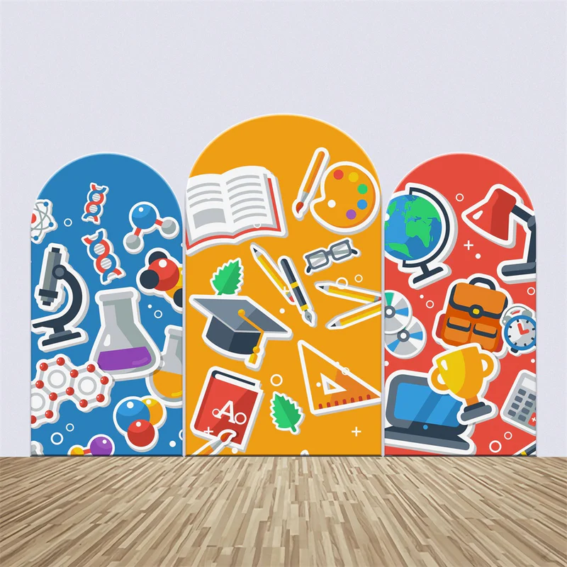 Schule Fotokulisse Wissenschaft Kunst Spaß Bogen Kulisse Kit BRP6-42