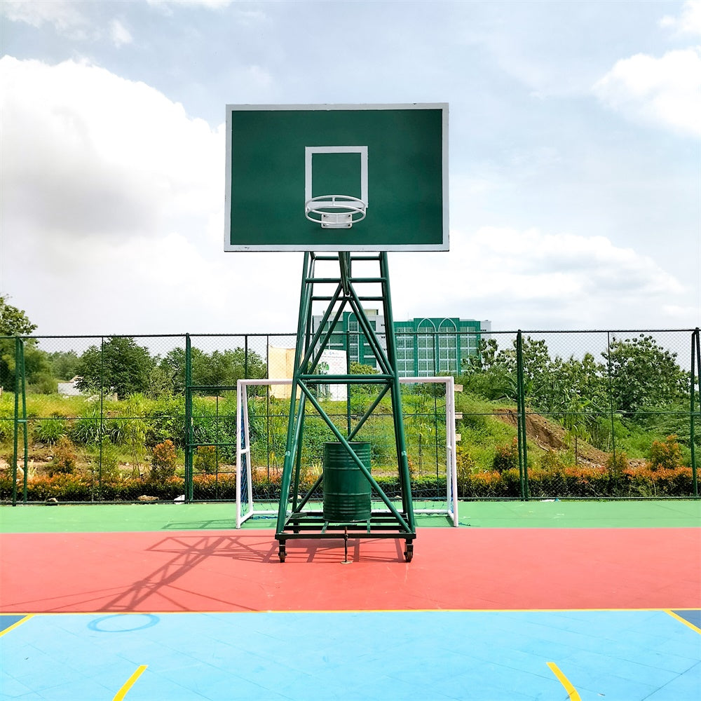 Zurück zu Schule Half Court Fotografie Hintergrund BRP7-46
