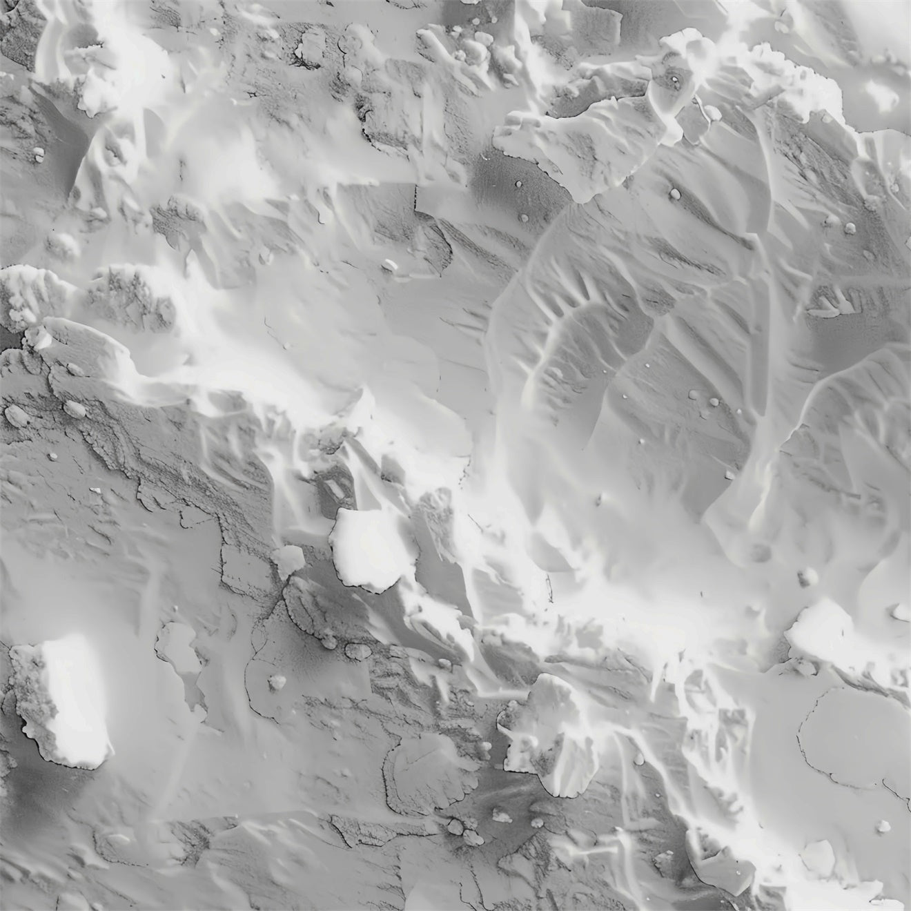 Frosted Gray Snowy Terrain Bodenhintergrund BRP9-2