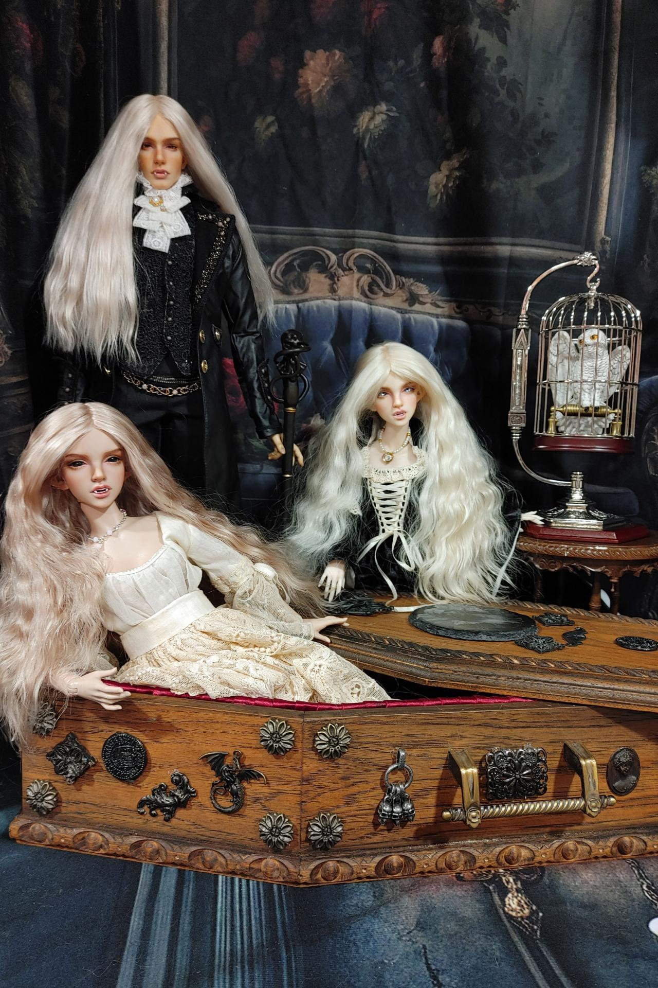 Viktorianisches Wohnzimmersofa Retro-Wandhintergrund RR6-63