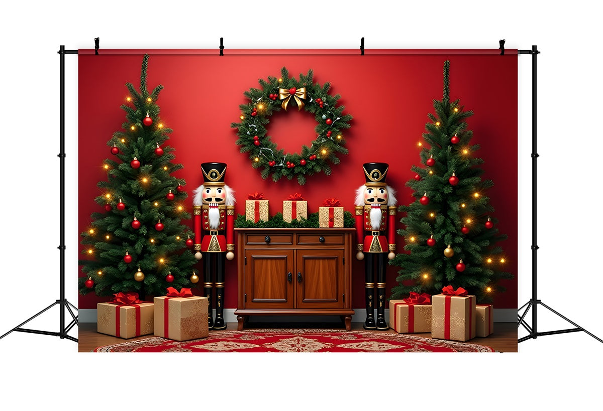 Xmas Backdrop Nussknacker Girlande Display Backdrop CEM5-66