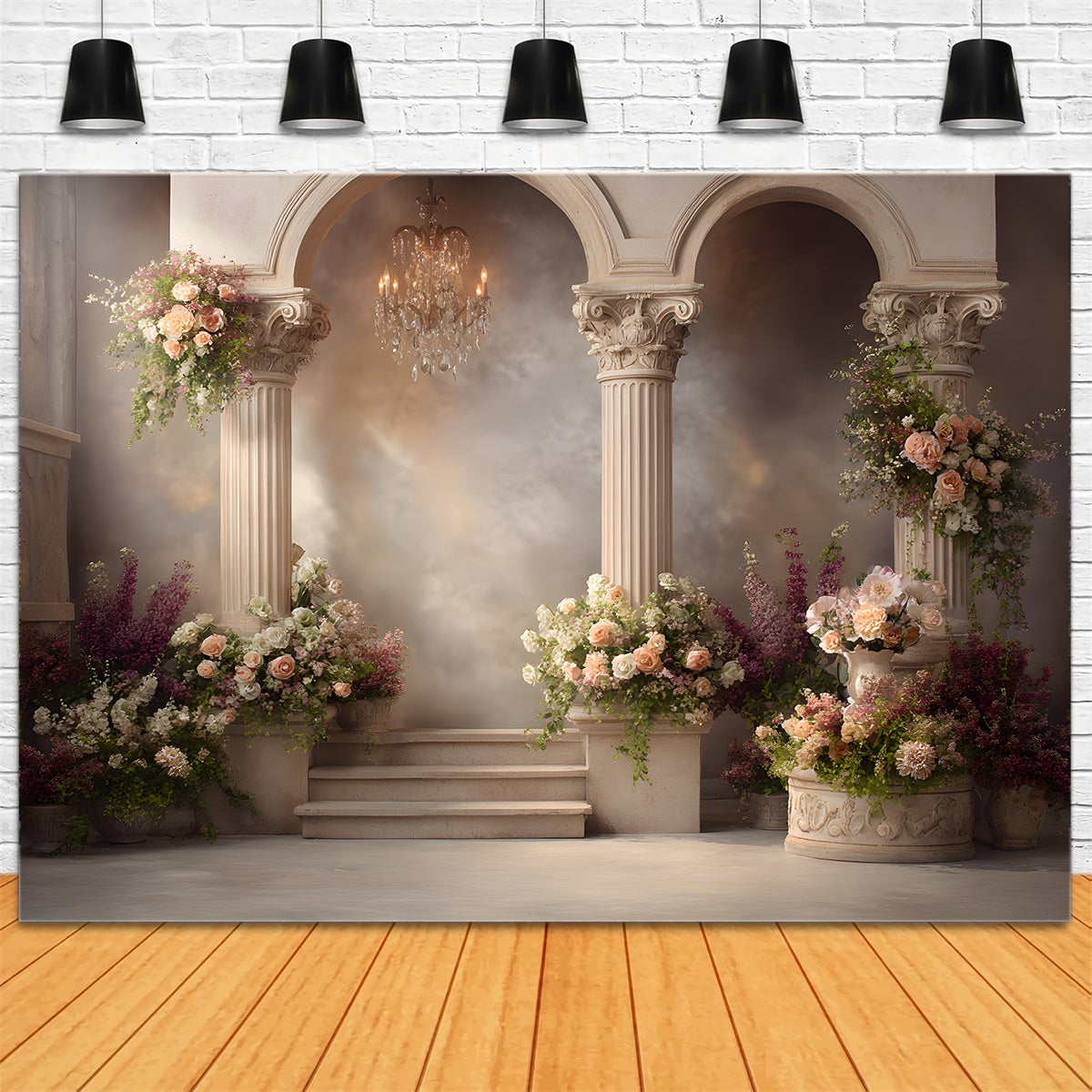 Ideen für Hintergründe zum Muttertag Klassische Steinsäulen Blumenideen für Hintergründe zum Muttertag Von Magali