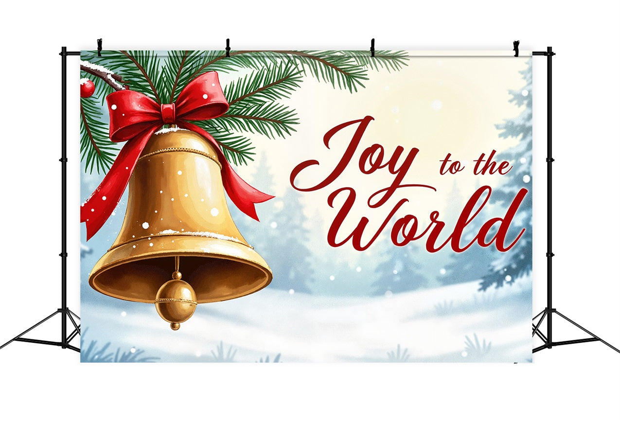 Freude an der Welt Backdrop Bell Ribbon Dekoration Backdrop CJJ2-19