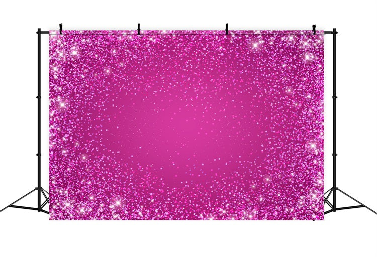 Pink Girl Backdrop für Party Glittering Pink Celebration Backdrop CJJ2-76