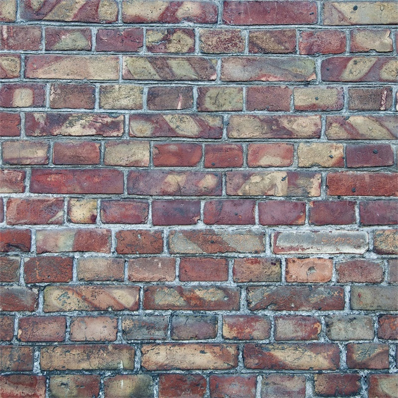 Backstein Backdrop Tuch Rustikale Vintage Backsteinmauer Hintergrund CJJ3-13