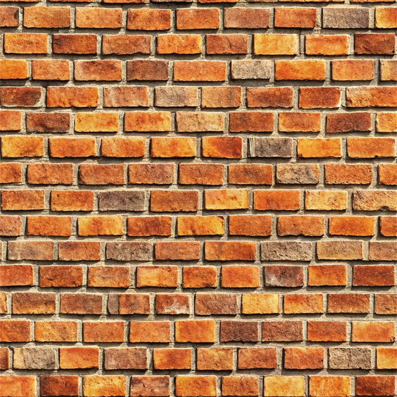Backstein Backdrop Fotografie Rustikal Warm Tone Backstein Hintergrund CJJ3-27
