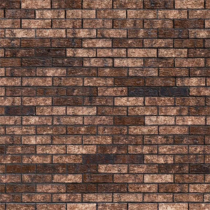 Backsteinmauer Fotokulisse Braun Backstein Textur Hintergrund CJJ3-32