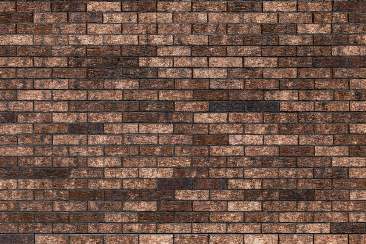 Backsteinmauer Fotokulisse Braun Backstein Textur Hintergrund CJJ3-32