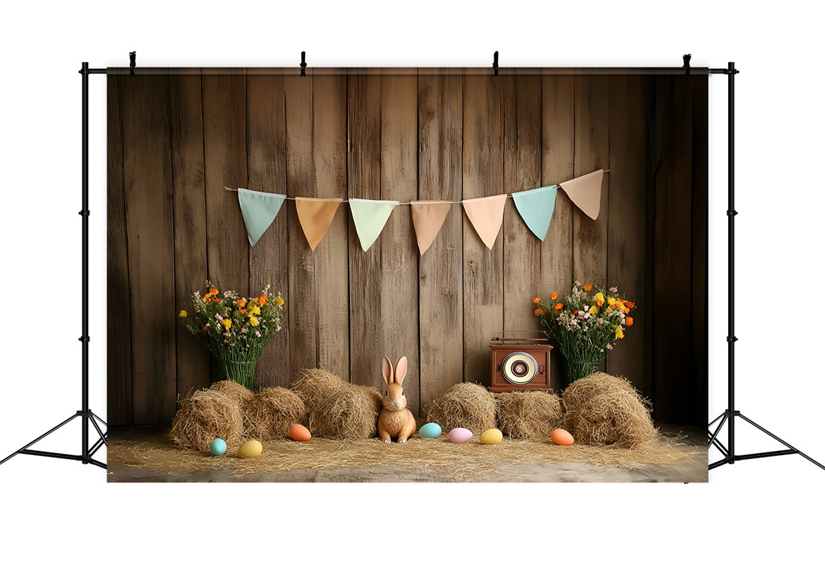 Ostern Backdrop Land Heu Ostern Feier Backdrop CSH2-106