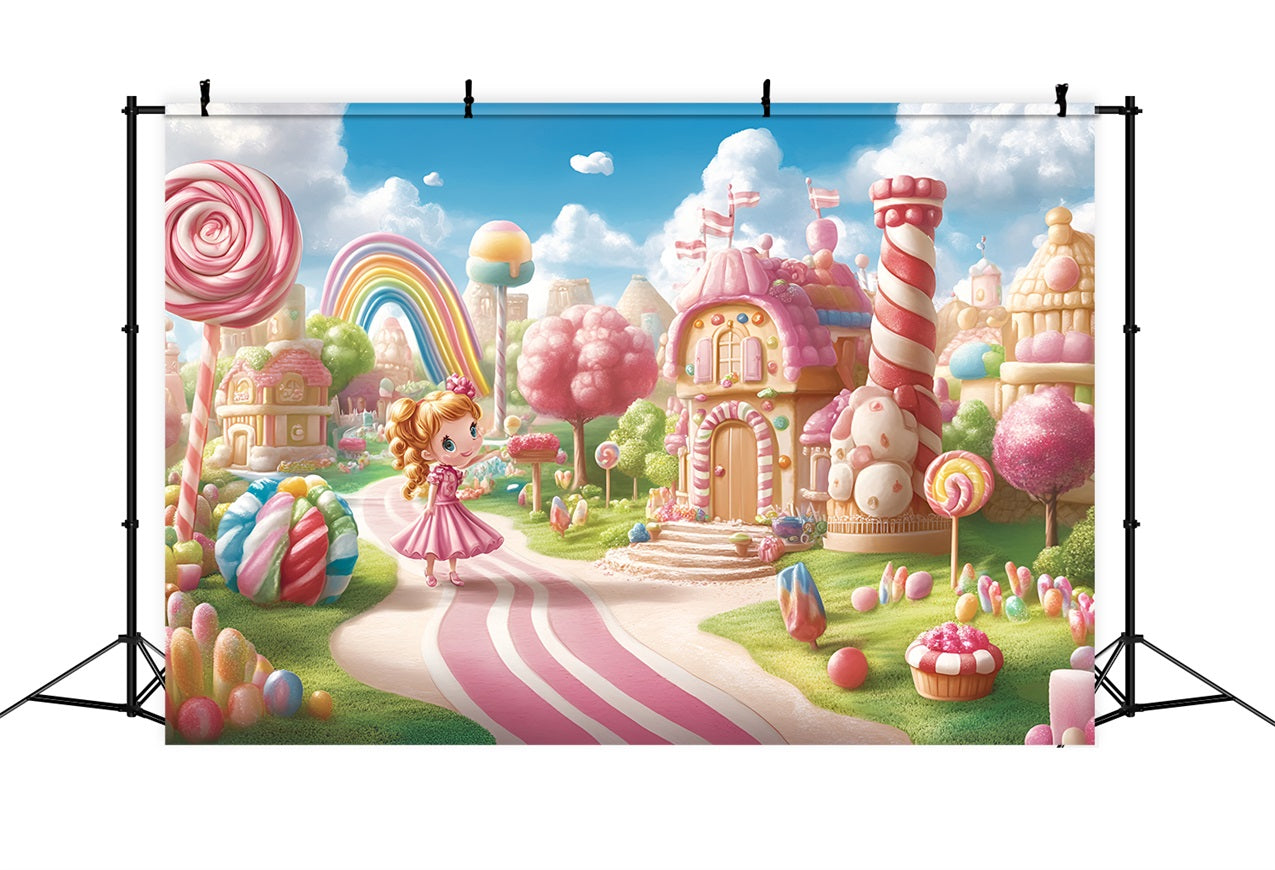Baby Shower Backdrop Ideen Bunte Sugarland Baby Reveal Backdrop CSH2-189