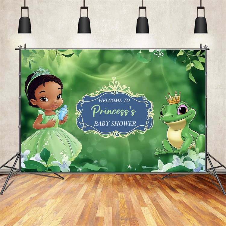 Baby Shower Backdrop Märchen Prinzessin Feier Hintergrund CSH2-207