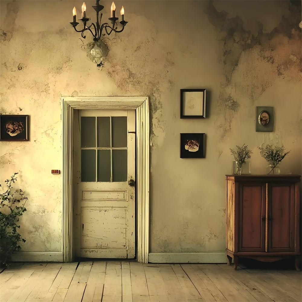 Vintage Wandhintergrund Gealterte Wand Vintage Türhintergrund CSH2-268