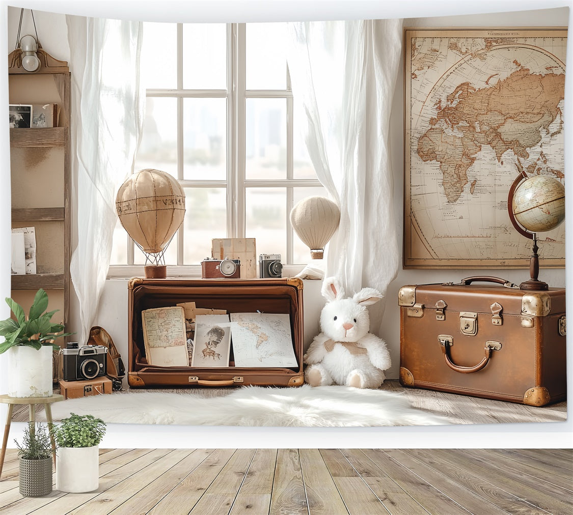 Back To School Fotohintergrund Explorer Arbeitszimmer Hintergrund CSH3-11