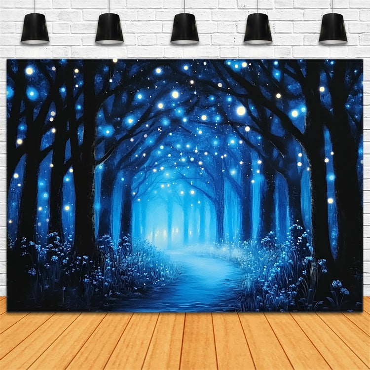 Enchanted Forest Backdrop Ideen Sparkling Dream Path Backdrop CSH4-102