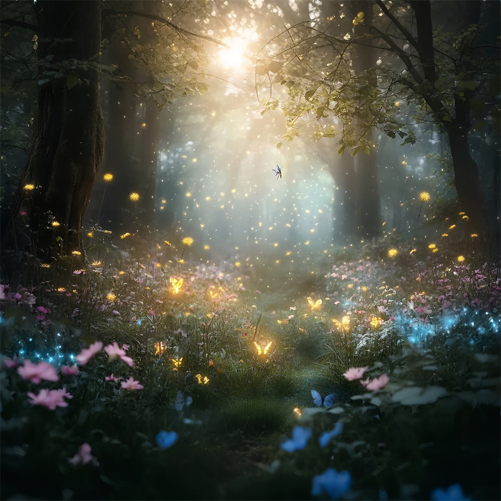Fantasy Forest Backdrop Funkelndes Märchenland Woods Backdrop CSH4-111