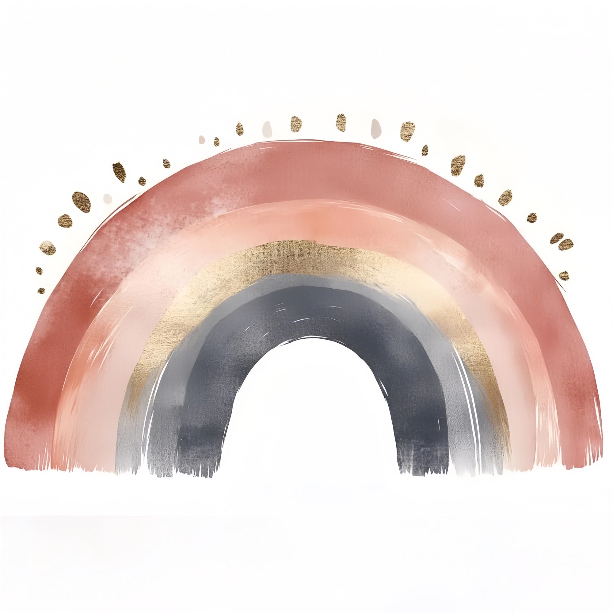 Boho-Bogen-Hintergrundkulisse Goldener Regenbogen-Bogen-Hintergrundkulisse CSH4-127