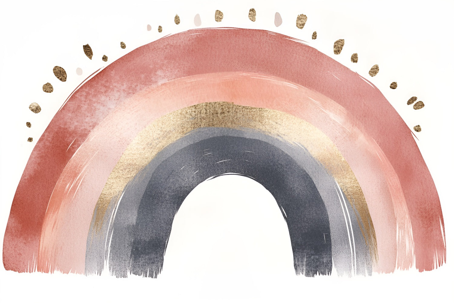 Boho-Bogen-Hintergrundkulisse Goldener Regenbogen-Bogen-Hintergrundkulisse CSH4-127