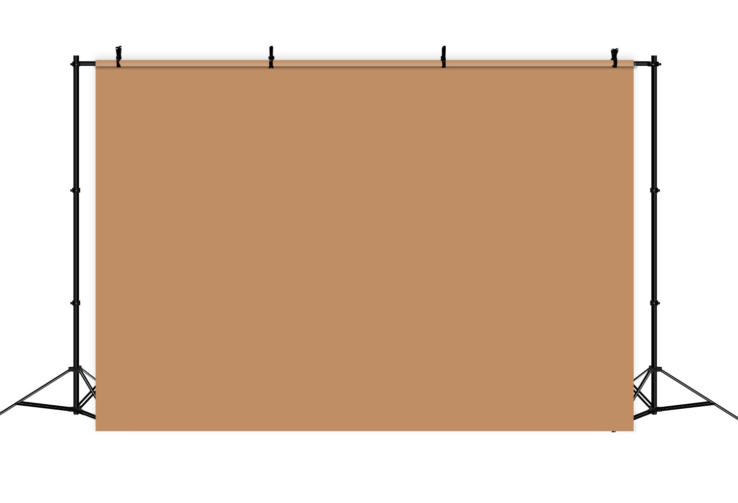 Einfarbige Backdrops Toffee Butternussbraun Backdrop CSH4-159