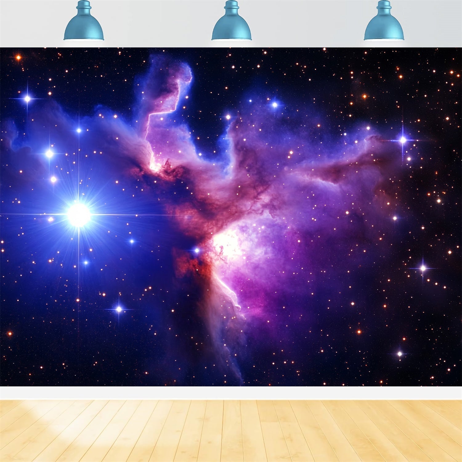 Porträt-Hintergrundbilder Lebendiger Sternenkosmos Traumhintergrund CSH4-180