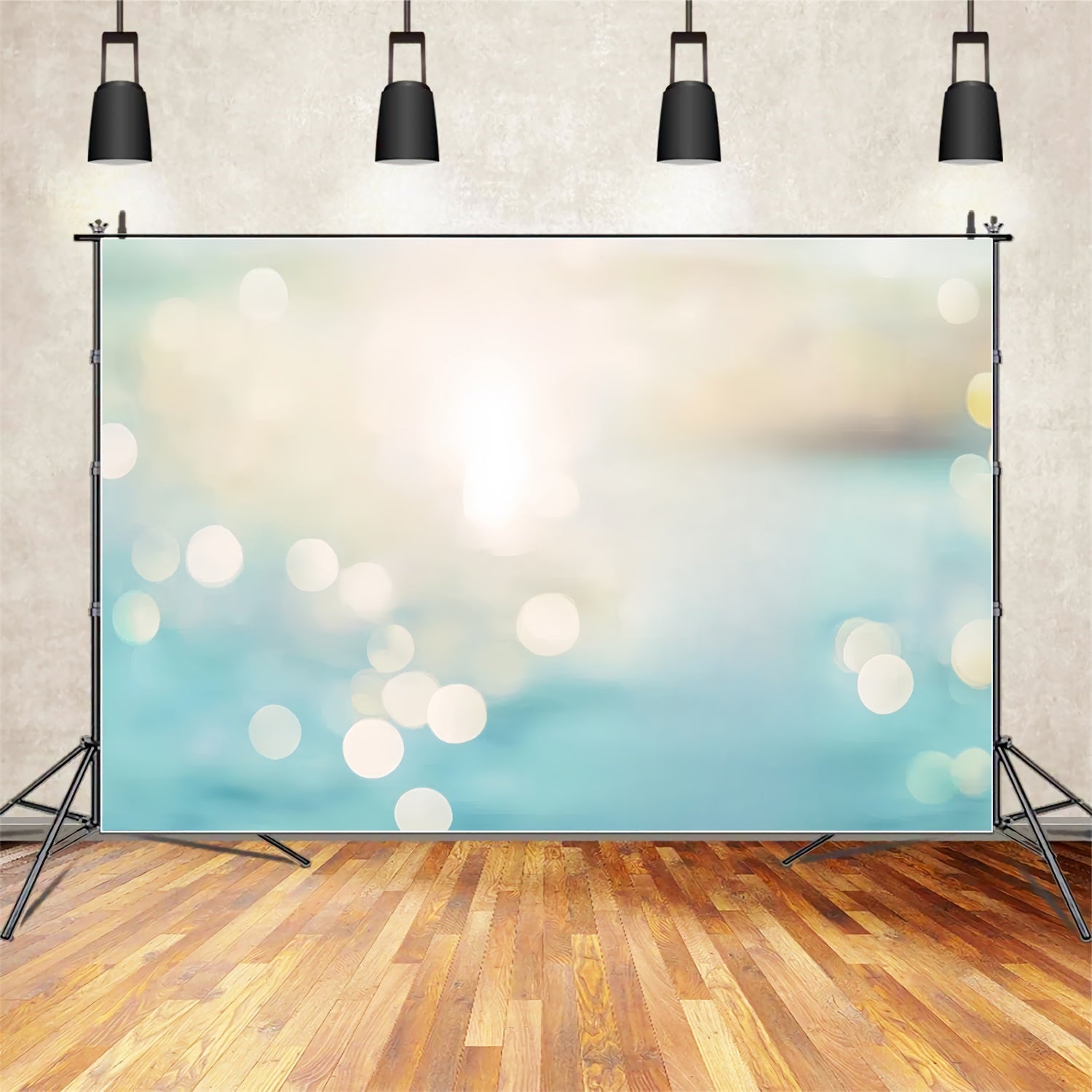 Hintergrund für Porträts Pastellfarbenes Glühen Schwebendes Bokeh Hintergrund CSH4-203