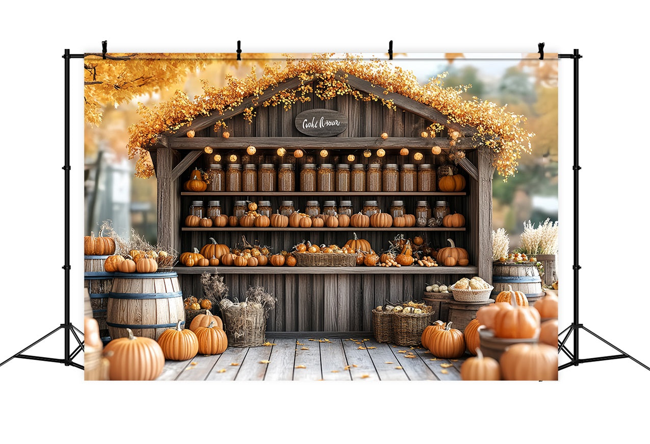 Scheune Backdrops Herbst Ernte Stand Backdrop CSH4-230