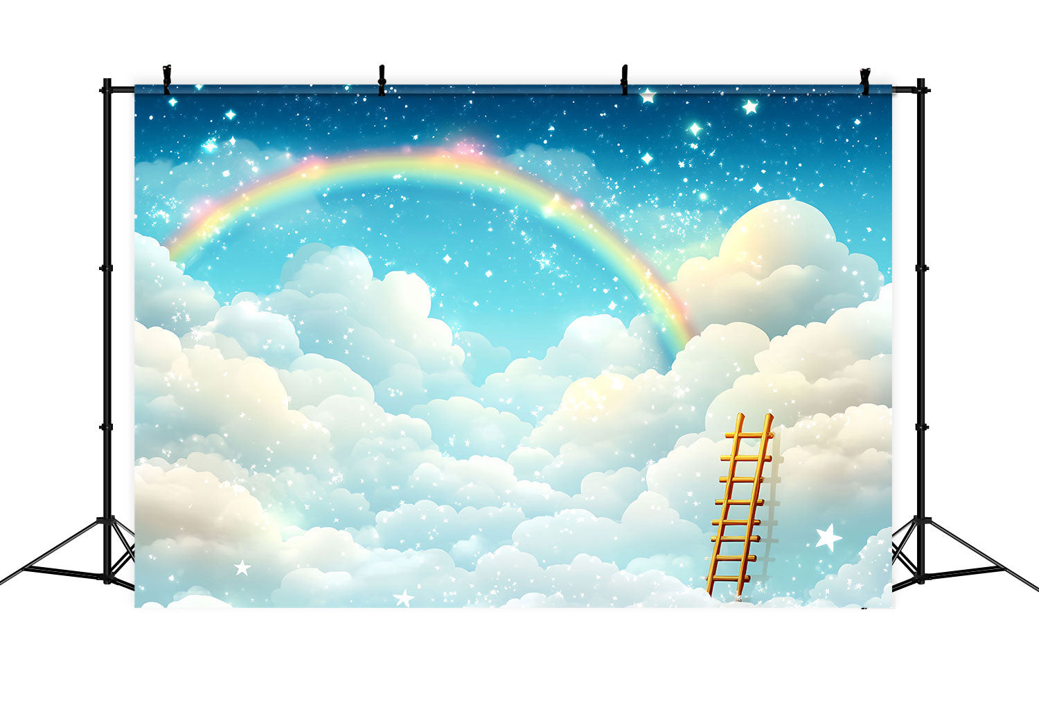 Regenbogen und Wolken Backdrop Regenbogen Himmel Fantasy Backdrop CSH4-264