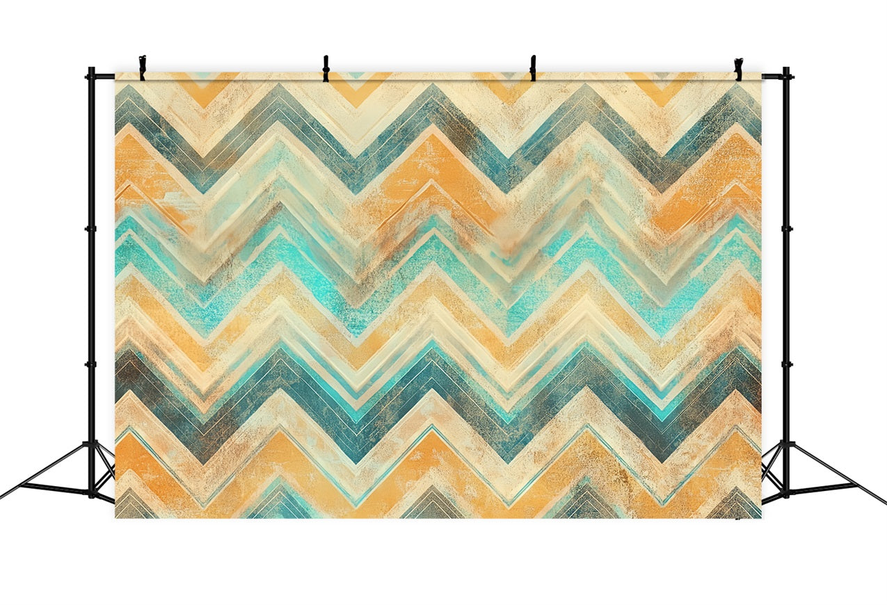 Vintage-Hintergrund für Fotoshooting abstrakte Chevron-Muster Hintergrund CSH4-294
