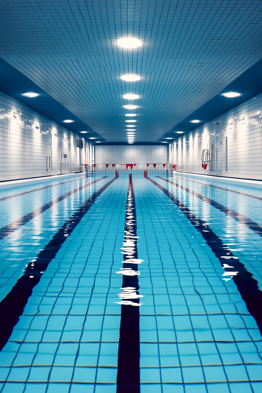 Backdrop Sport Modernes Hallenbad Backdrop CSH4-378