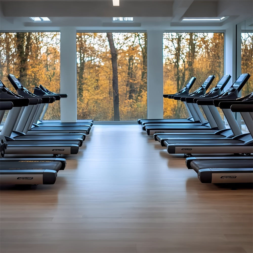 Fotografie Sport Backdrops Laufband Gym Raum Backdrop CSH4-379