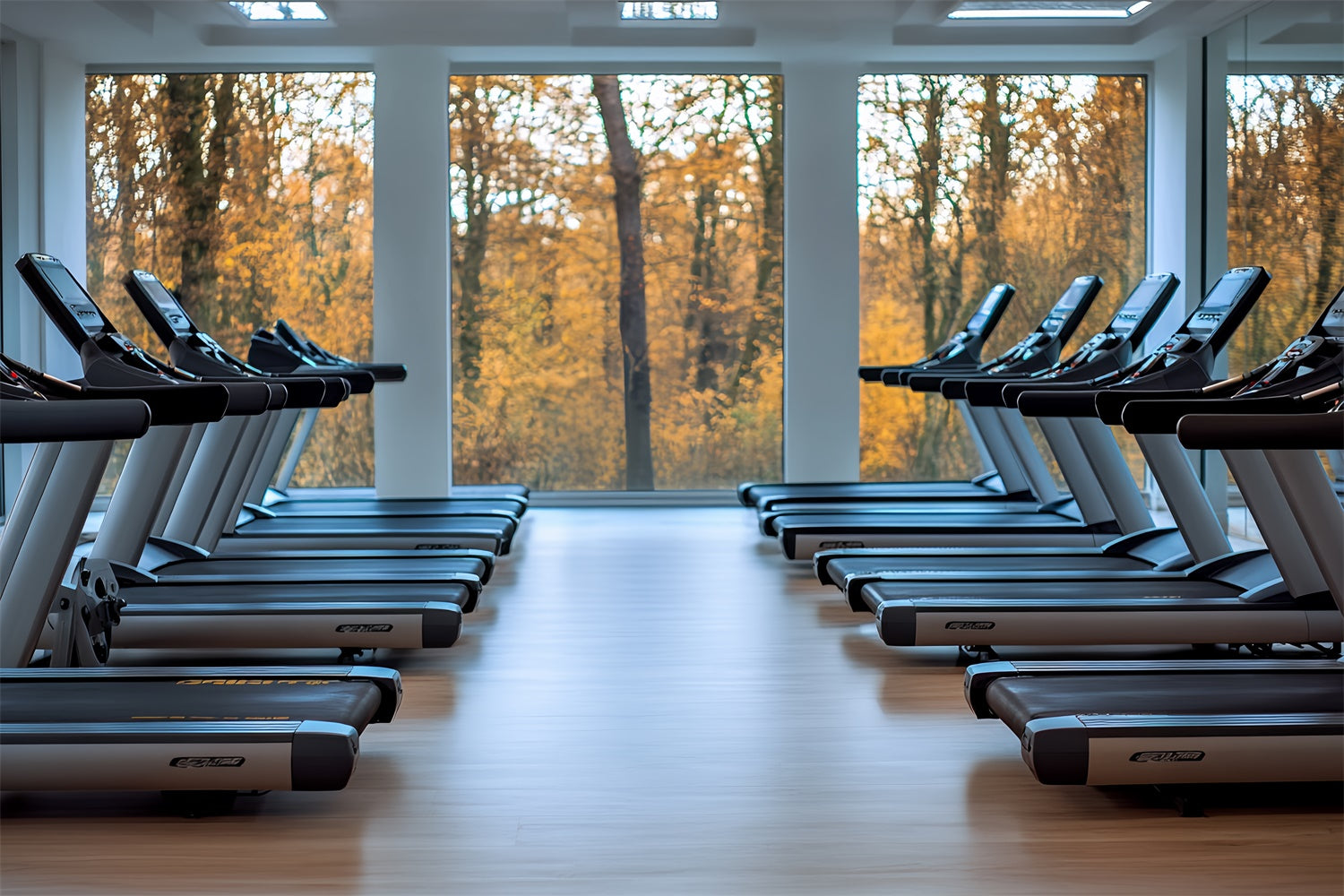 Fotografie Sport Backdrops Laufband Gym Raum Backdrop CSH4-379