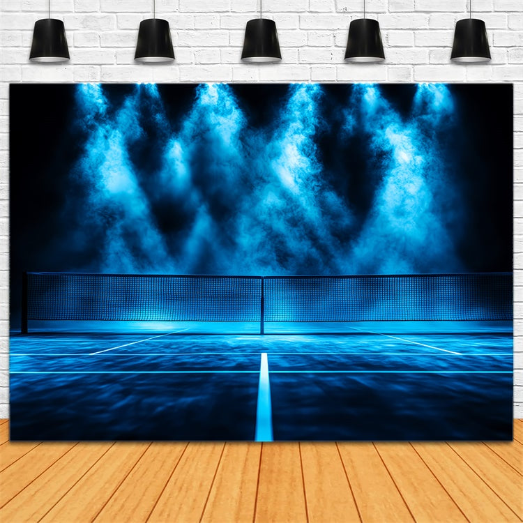 Sport Backdrop Spotlight Indoor Tennisplatz Backdrop CSH4-380