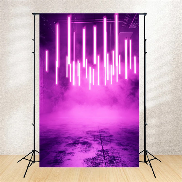 Sport-Themen-Hintergrund Hanging Neon Rod Lights Backdrop CSH4-384